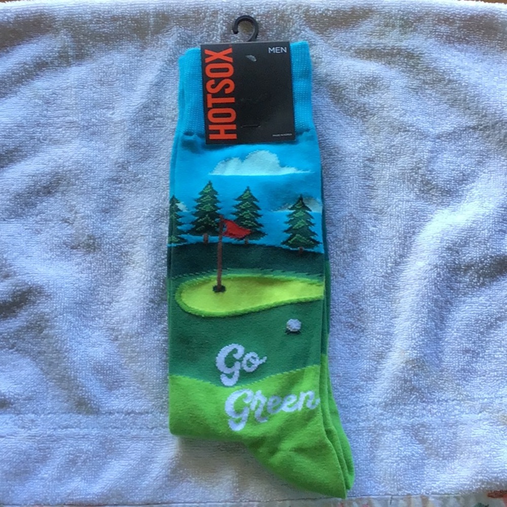 HOTSOX NWT men’s golf socks.